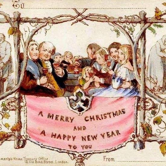 The History Of Christmas Cards In Britain