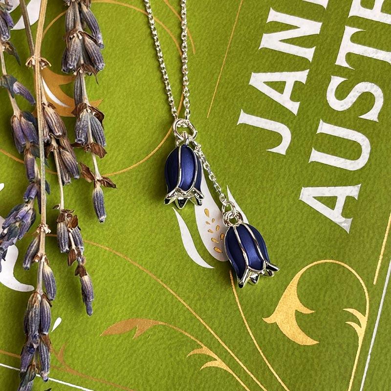 Hartfield Bluebell Necklace - Handcrafted Jewellery