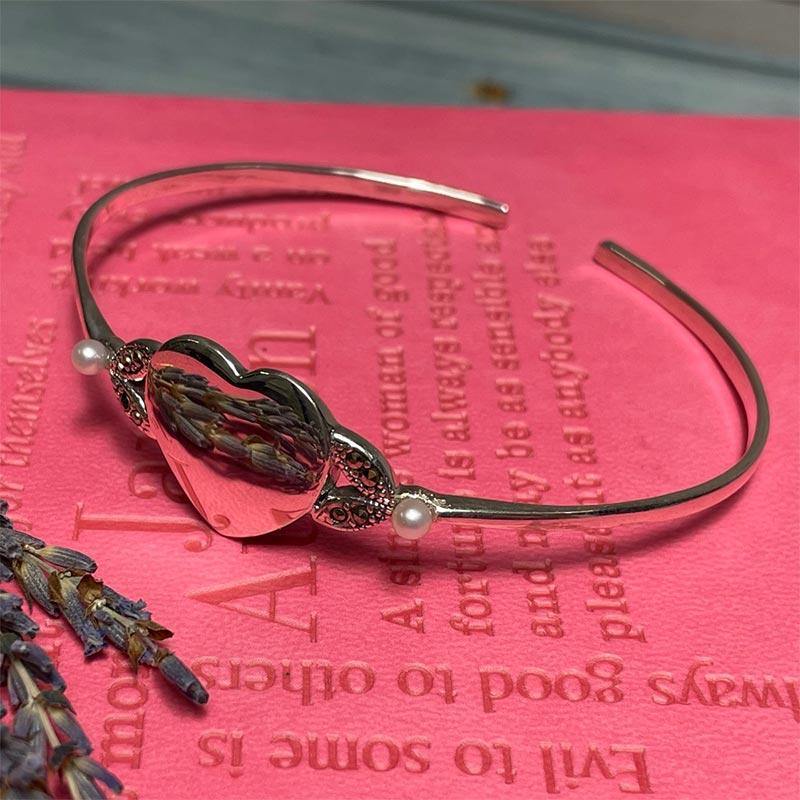 Jane Austen Silver, Marcasite and Freshwater Pearl Personalised Bracelet