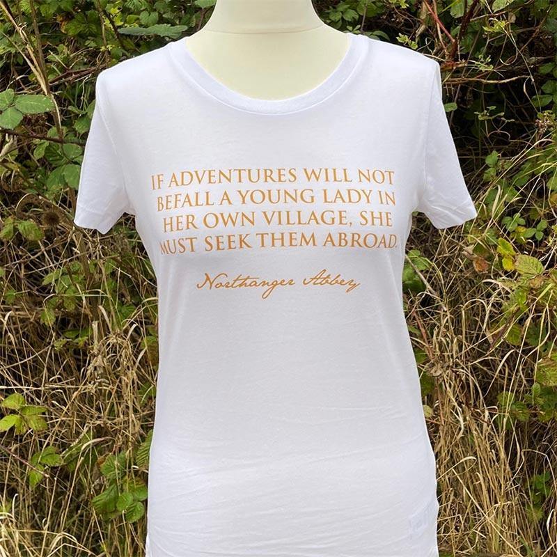 Jane Austen T-Shirt - Northanger Abbey | Exclusive Collection