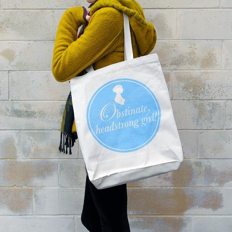 Obstinate, Headstrong Girl! Tote Bag
