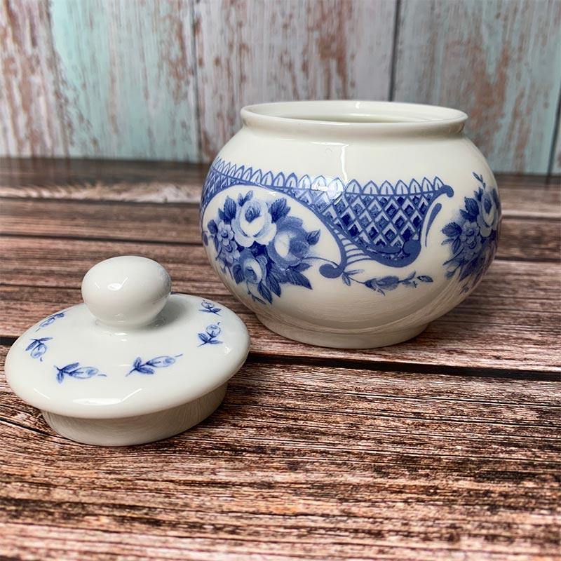 Exclusive Bone China Regency Sugar Bowl - Jane Austen Netherfield Collection