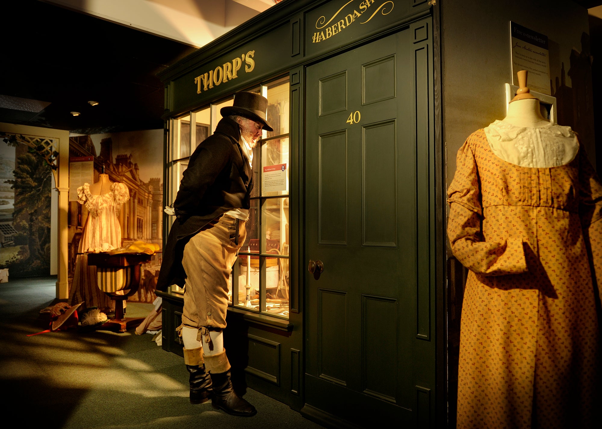 The Exhibition at the Jane Austen Centre