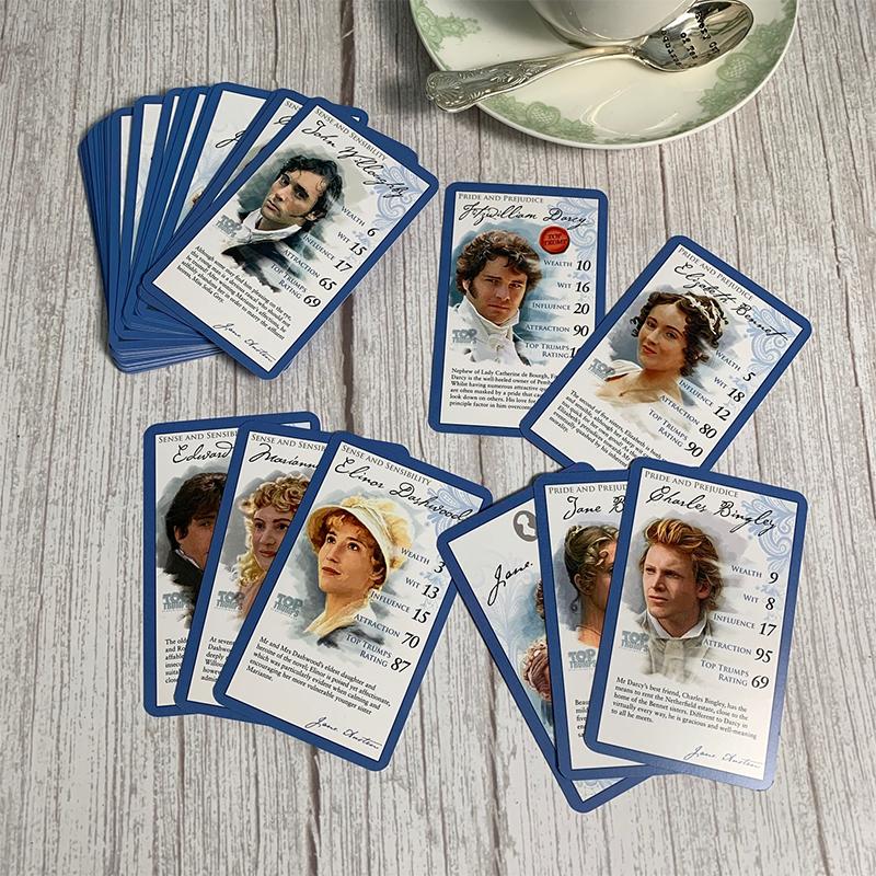 Jane Austen Inspired Card Games