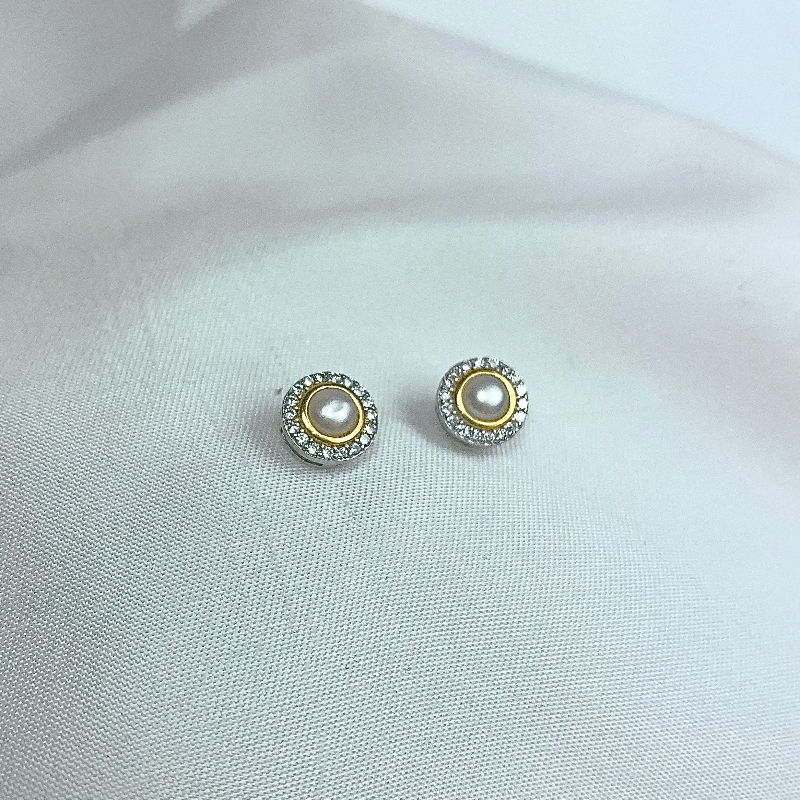 Jane Austen Pearl Stud Earrings - the perfect regency gift for any fans of Pride and Prejudice and Jane Austen